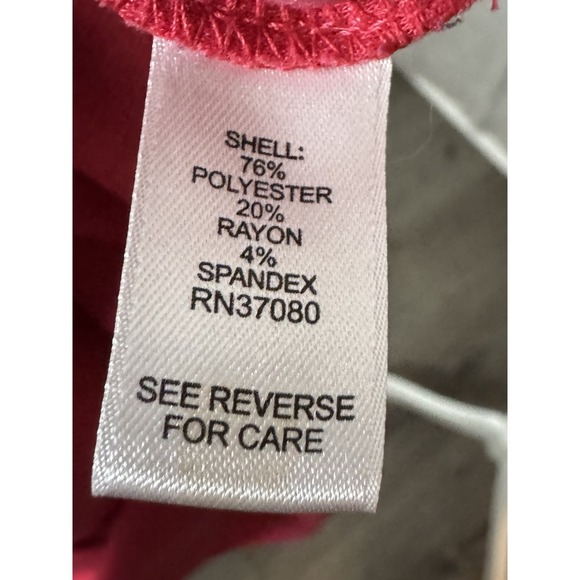 Cato Pink Square Neck Dress Soft Classic Office Work Professional Size 14 - Picture 7 of 7